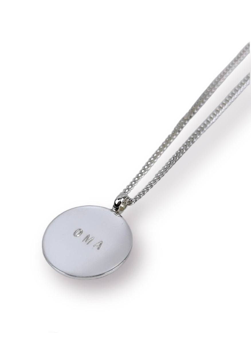 Storyteller Necklace Round `Personalize´