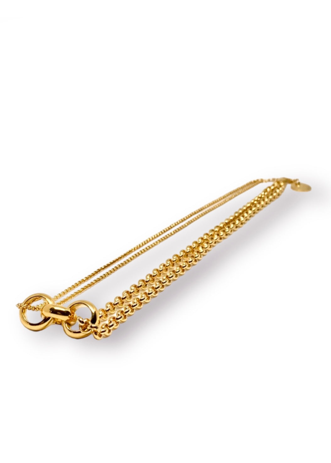 Diabolo Necklace Gold