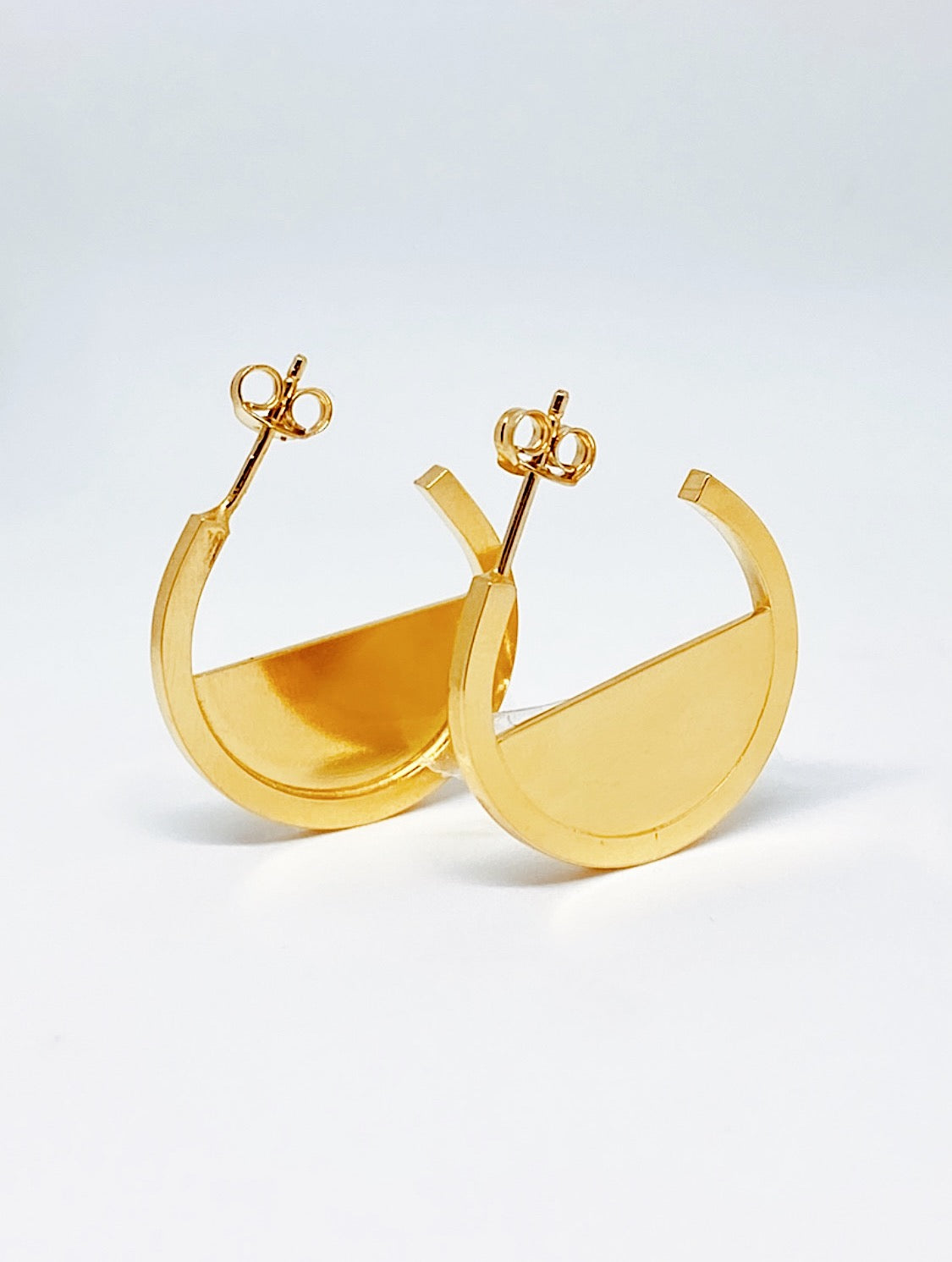 Half Moon Earrings L