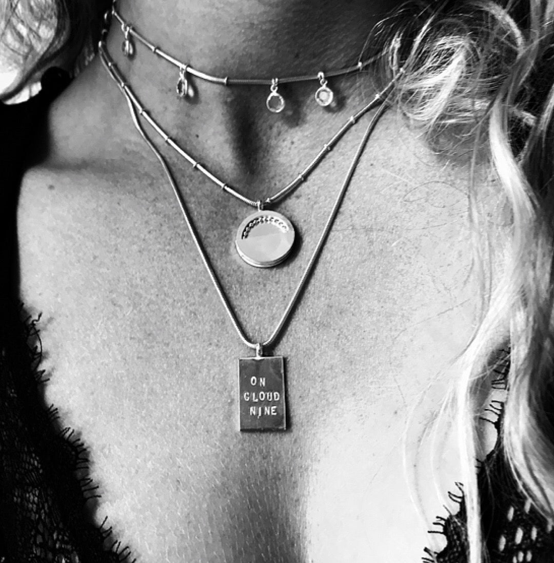 Storyteller Necklace 'on cloud nine'