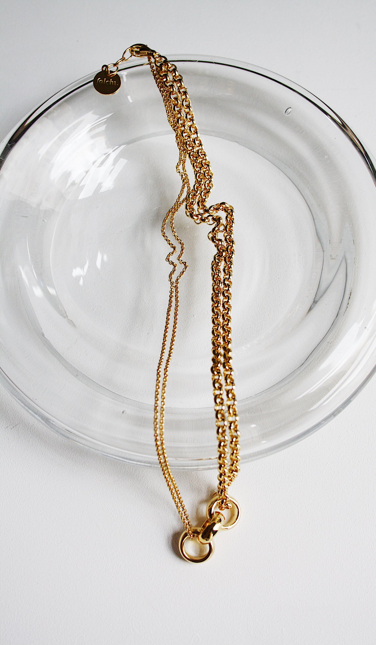 Diabolo Necklace Gold
