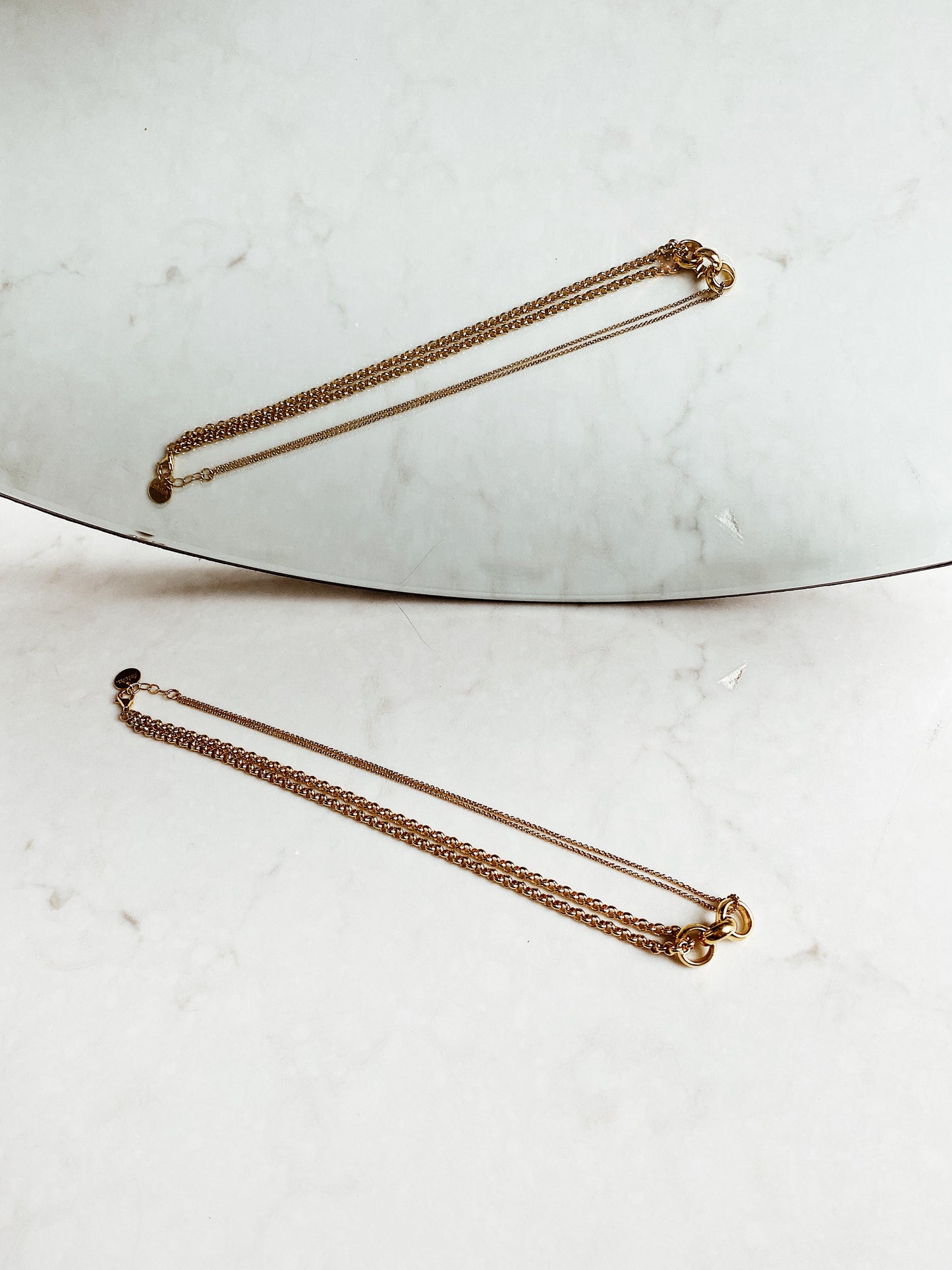 Diabolo Necklace Gold
