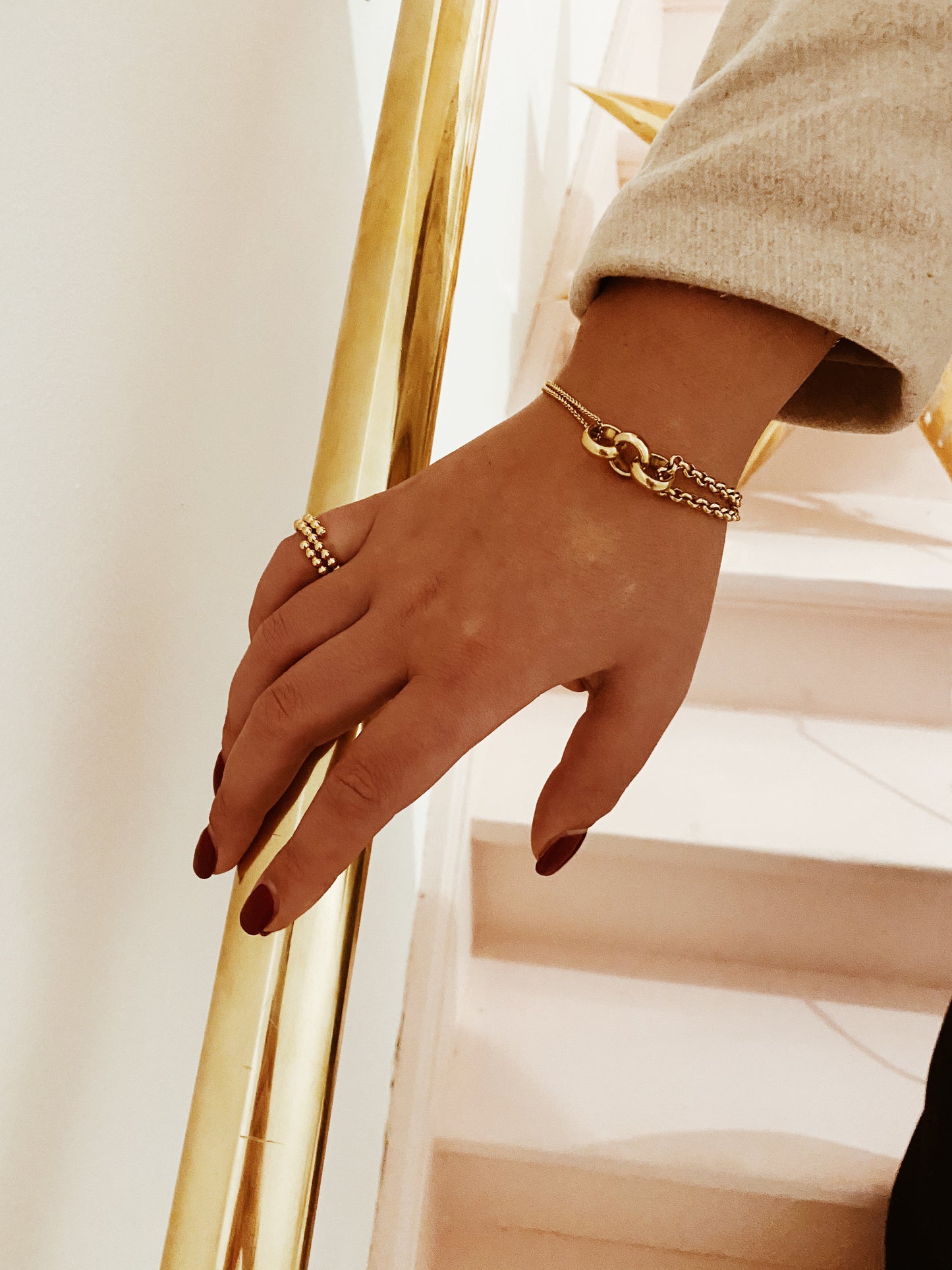 Diabolo Bracelet Gold