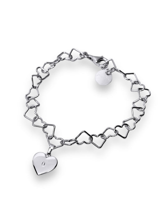 Heart Bracelet Silver