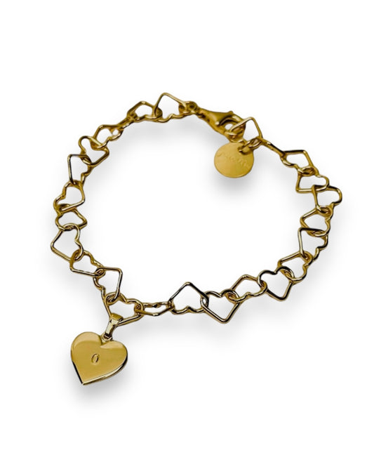 Heart Bracelet Gold