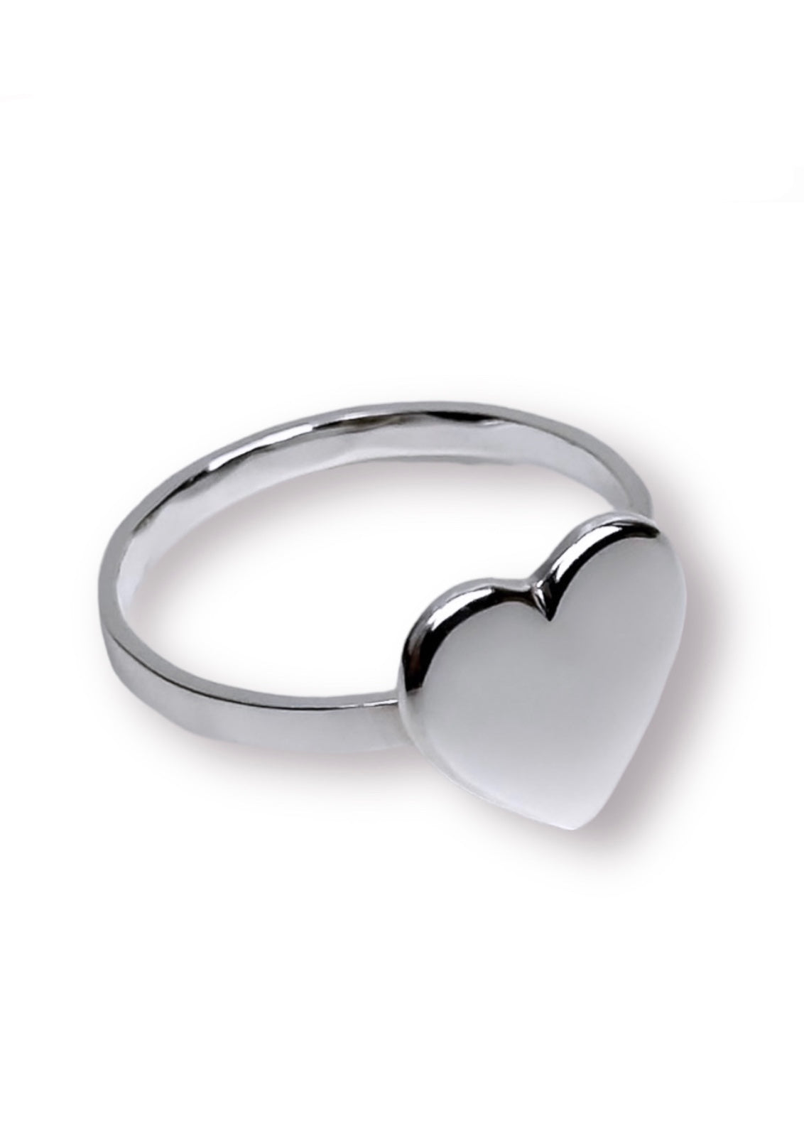 Heart Ring Silver