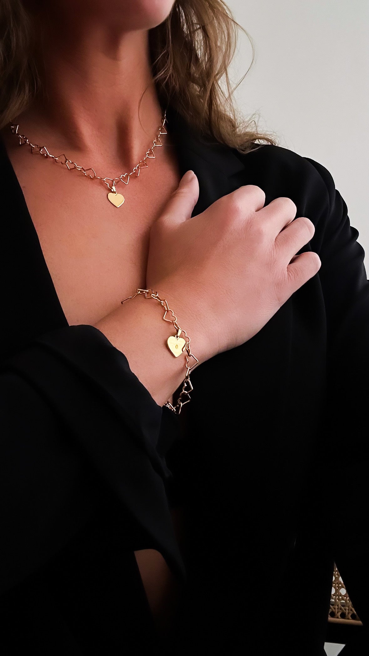 Heart Bracelet Gold