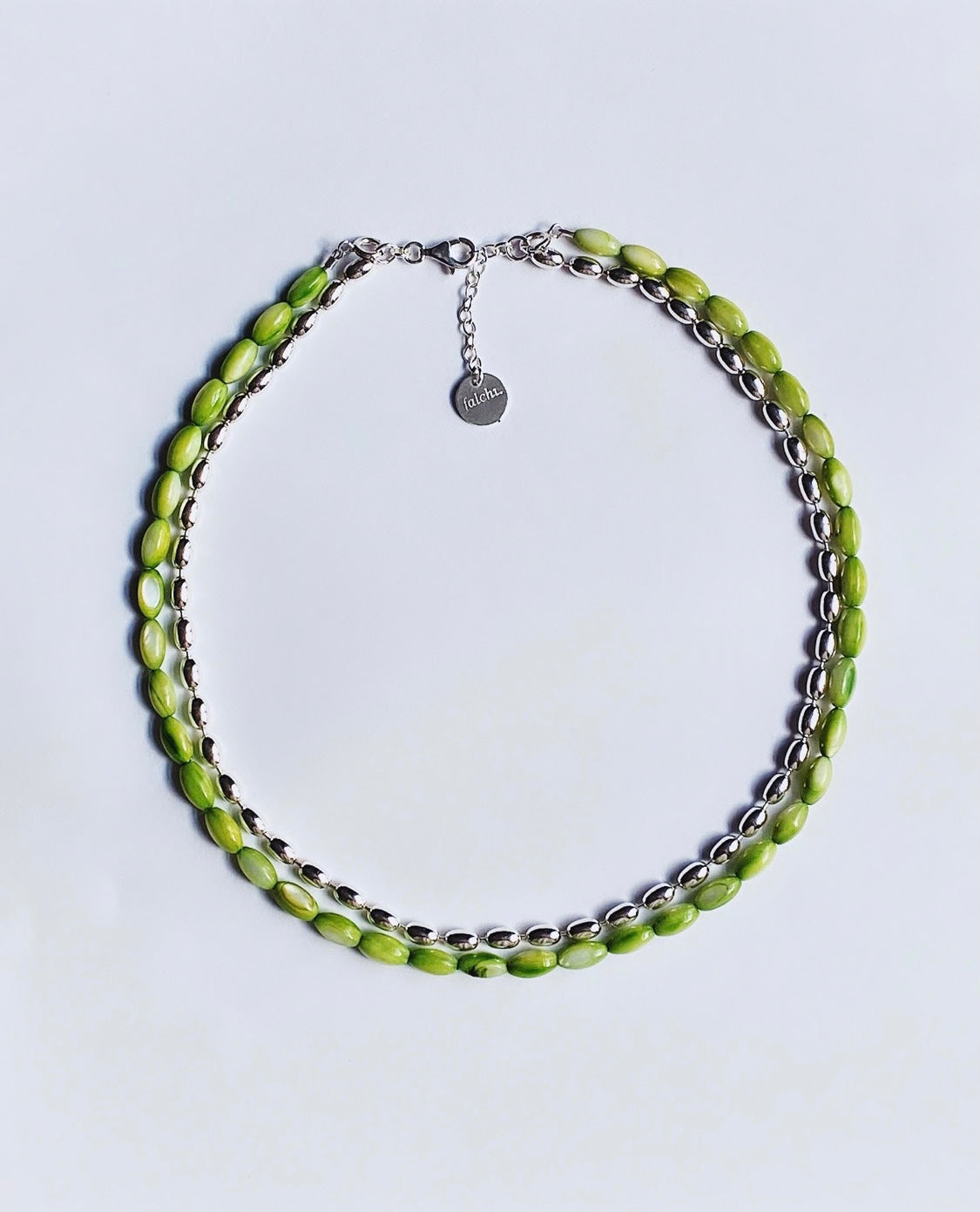Olive Necklace Silver