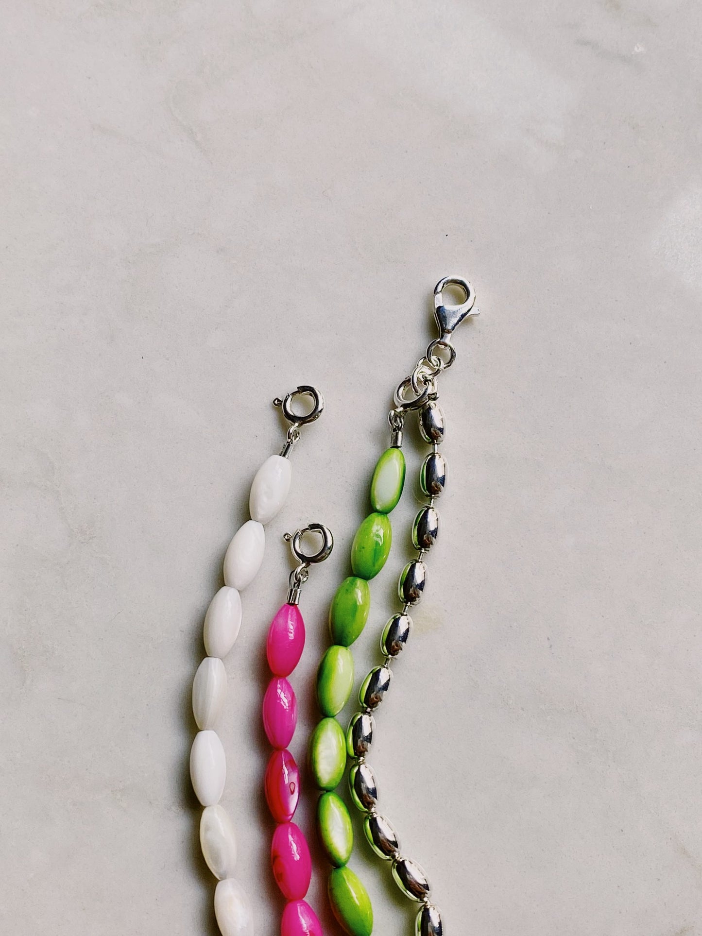 Olive Necklace Silver