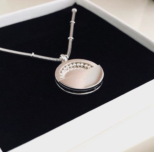 Horizon Necklace Silver